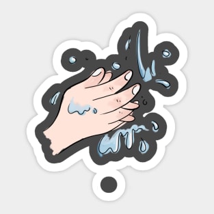 Hygiene and hand washing Sticker